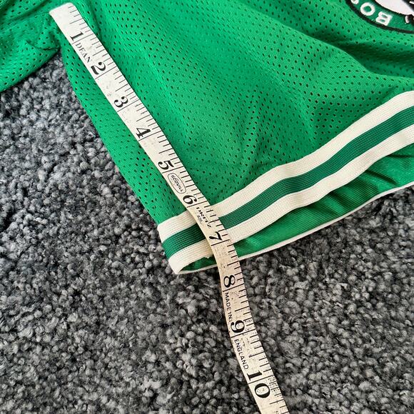 Mens Boston Celtics NBA Ultra Game Kelly Green King Court Player Shorts Medium - Picture 9 of 15